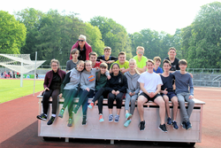 Letztes Klassenfoto beim Sportfest