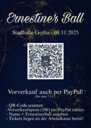 Vorverkauf Ernestiner Ball
