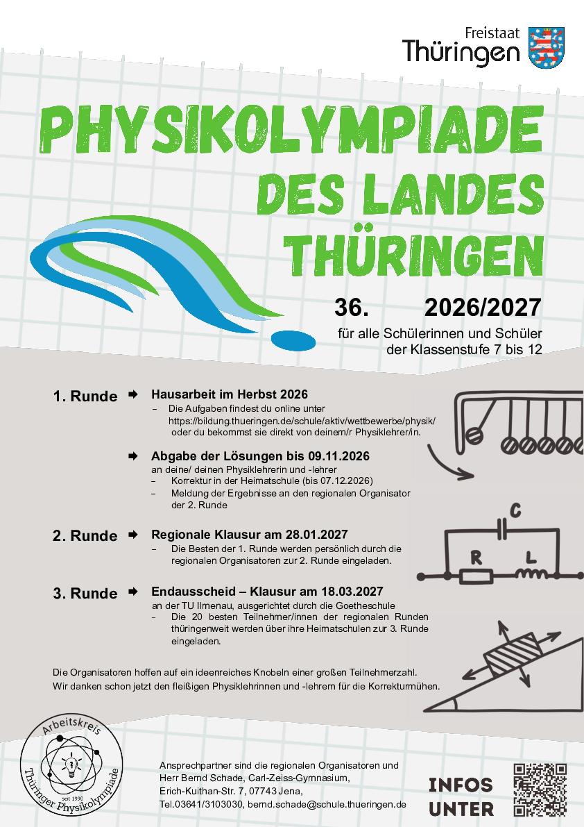 Physikolympiade des Landes